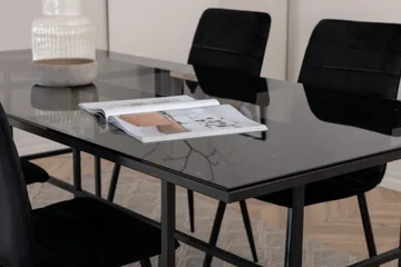 Leif Spisebord med 4stk Windu Lyx Spisestol - Møbler - Bord - Spisegrupper