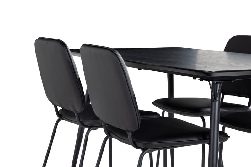 Lilo Spisebord 140 cm med 4 Idril SpiseStoler - Spisegrupper
