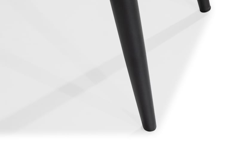 Lilo Spisebord 140 cm med 4 Nibe SpiseStoler Fløyel - Møbler - Bord - Spisegrupper