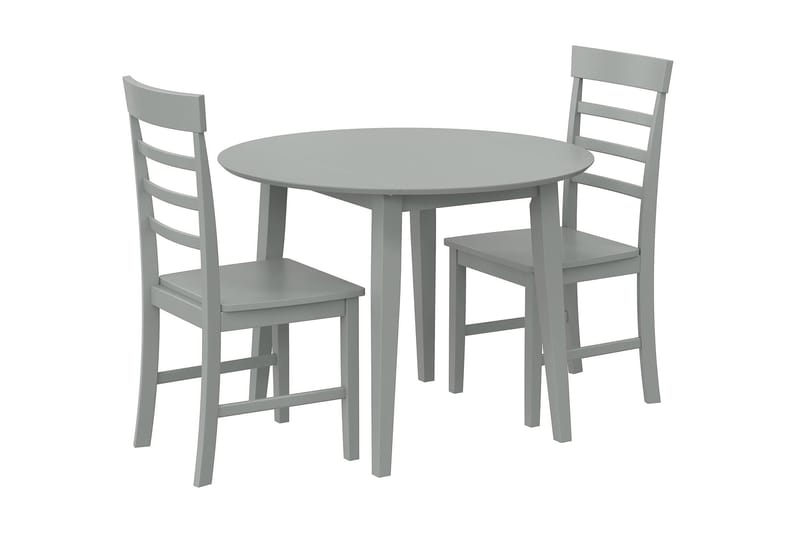 Loukas Spisegruppe 3-deler - Grå - Møbler - Bord - Spisegrupper
