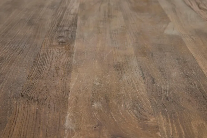 Lyon Förlängningsbar Matgrupp 200 cm med 6 Viktoria Stol Bloomington Natur/Vit/Beige Beige/White - Møbler - Bord - Spisegrupper