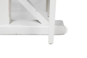 Lyon Forlengningsbar Spisegruppe 200 cm med 6 Viktoria Stol - Natur/Hvit/Grå - Møbler - Bord - Spisegrupper