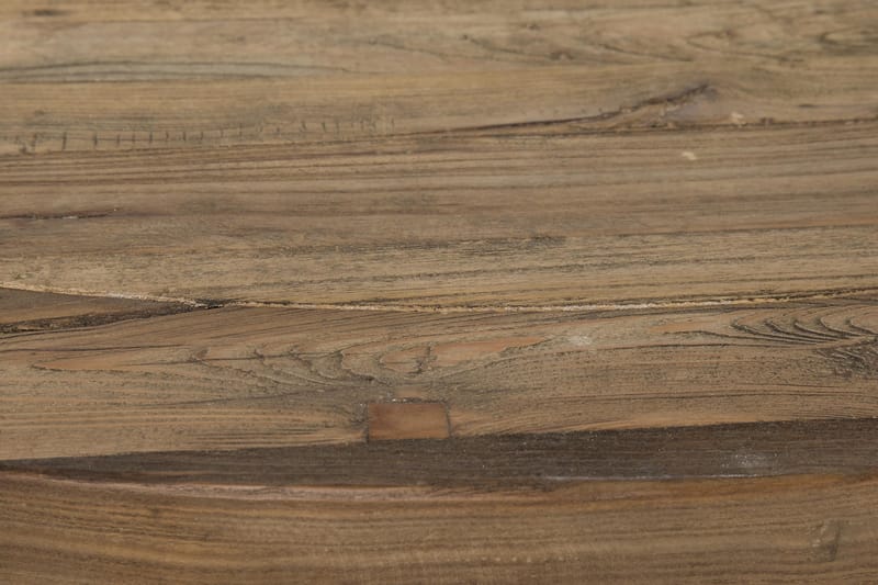 Lyon Spisegruppe Ø150 cm Rund med 4 Viktoria Stoler - Vintage Natur/Hvit/Beige - Møbler - Bord - Spisegrupper