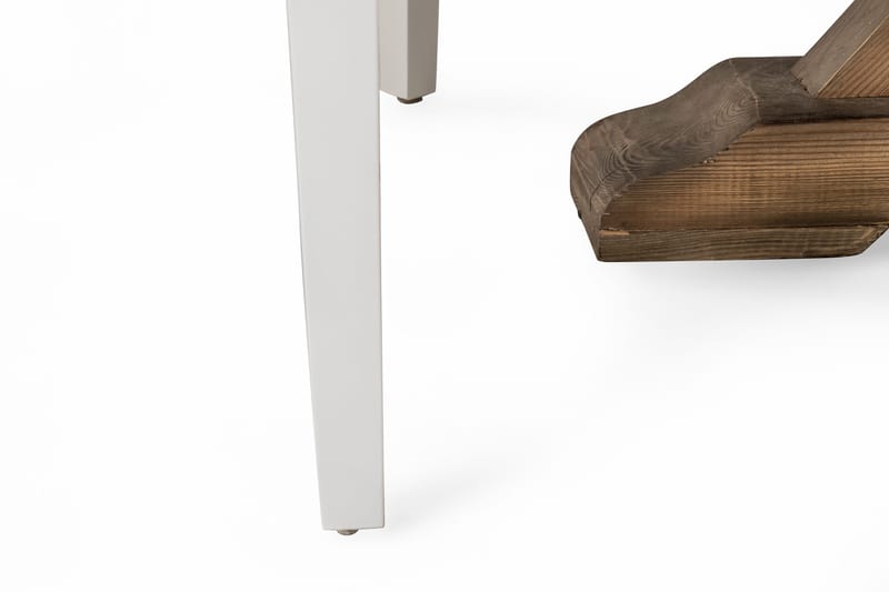 Lyon Spisegruppe Ø150 cm Rund med 6 Viktoria Stoler - Vintage Alm/Grå/Hvit - Møbler - Bord - Spisegrupper