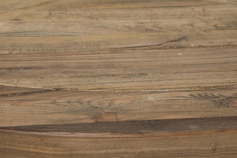 Lyon Spisegruppe Ø150 cm Rund med 6 Viktoria Stoler - Vintage Natur / Hvit / Beige - Møbler - Bord - Spisegrupper