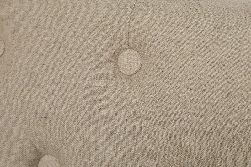 Lyon Spisegruppe Ø150 cm Rund med 6 Viktoria Stoler - Vintage Natur / Hvit / Beige - Møbler - Bord - Spisegrupper