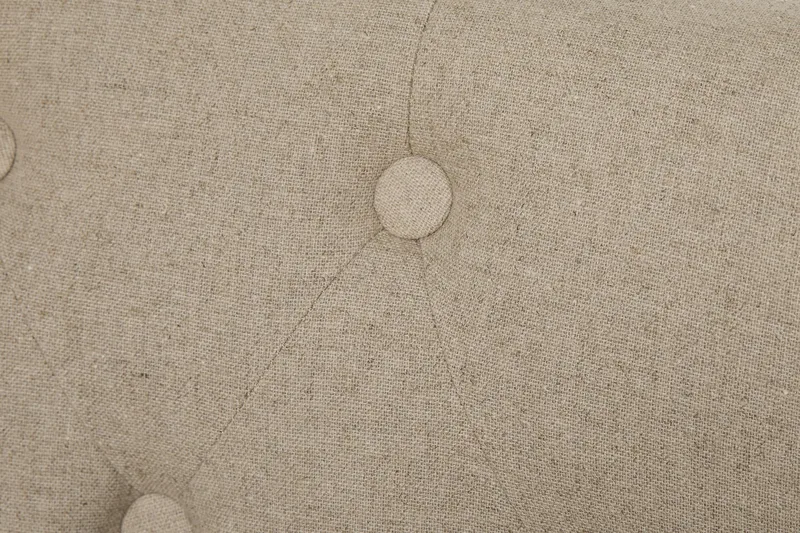 Lyon Spisegruppe Ø150 cm Rund med 6 Viktoria Stoler - Vintage Natur / Hvit / Beige - Møbler - Bord - Spisegrupper