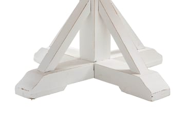 Lyon Spisegruppe 120 cm Rund inkl. 4 Bergviken Stoler - Brun/Hvit - Møbler - Bord - Spisegrupper