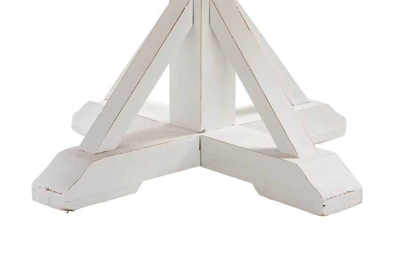 Lyon Spisegruppe 120 cm Rund inkl. 4 Bergviken Stoler - Brun/Hvit - Møbler - Bord - Spisegrupper