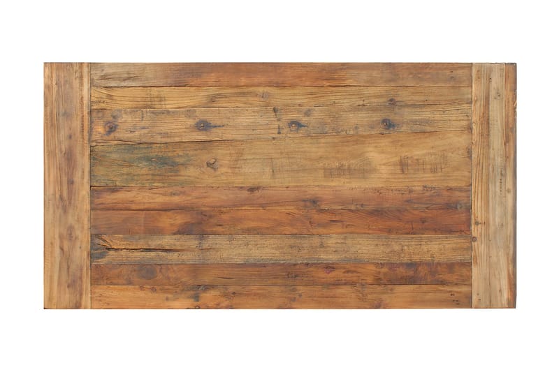 Lyon Spisegruppe 200 cm med 6 Tuva Stol - Natur/Hvit/Brun - Møbler - Bord - Spisegrupper