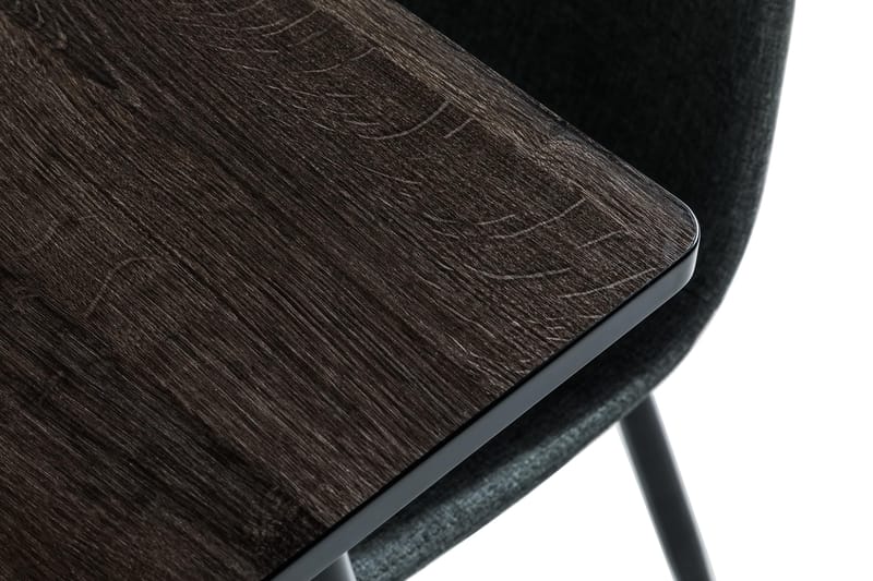 Marcelen Spisegruppe 120 cm med 4 Nibe Stol - Brun/Grå/Svart - Møbler - Bord - Spisegrupper