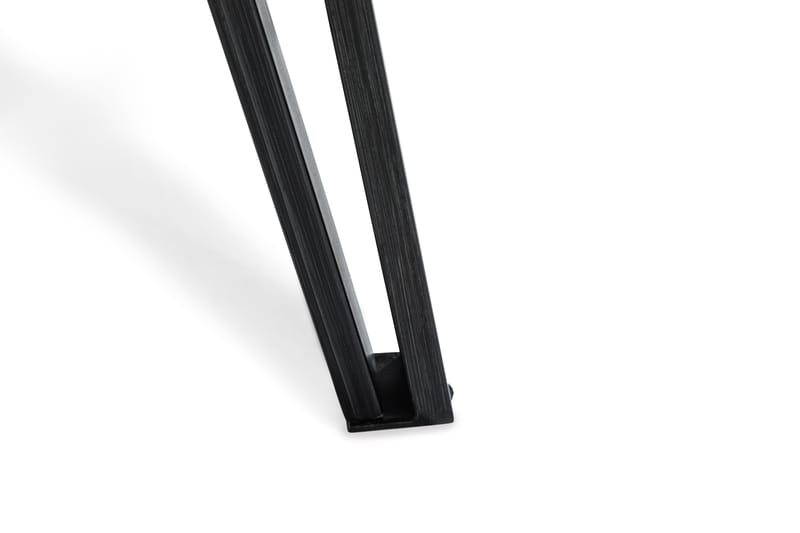 Marcelen Spisegruppe 160 cm med 4 Shell Stol - Brun/Svart - Møbler - Bord - Spisegrupper