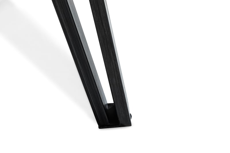 Marcelen Spisegruppe 160 cm med 4 Ted Stol - Brun/Svart - Møbler - Bord - Spisegrupper