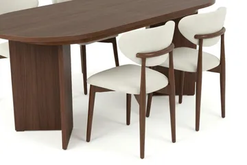 Matgrupp Nordure - Møbler - Bord - Spisegrupper