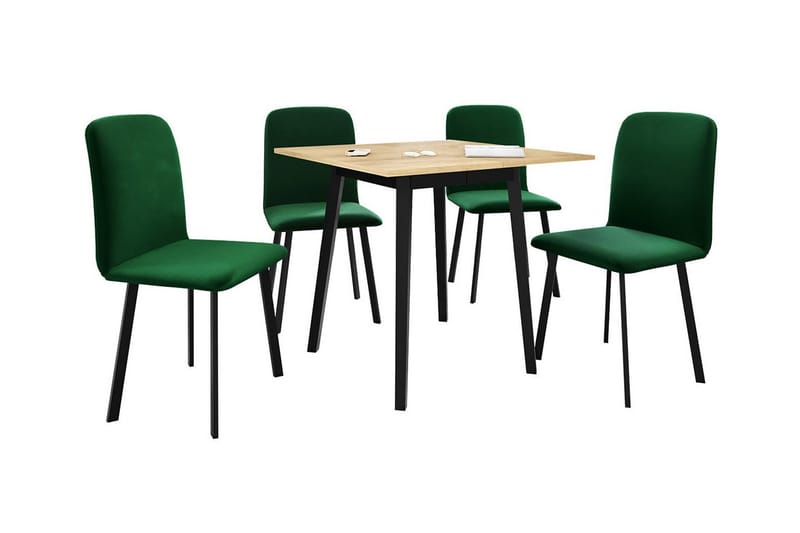Narberth Spisegruppe - Grønn/Beige - Møbler - Bord - Spisegrupper
