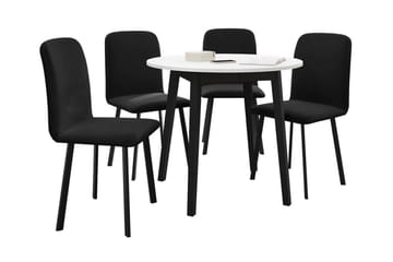 Narberth Spisegruppe - Svart/Hvit - Møbler - Bord - Spisegrupper