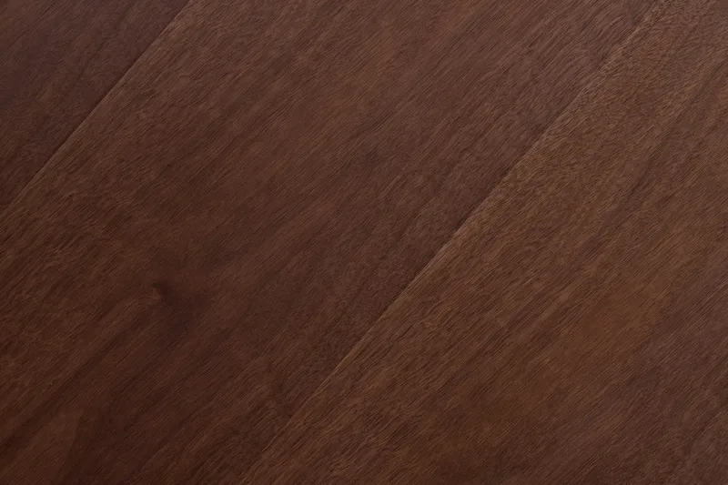 Noira Spisebord 120 cm Valnøtt Rundt med 4 Gemmiano Spisestoler - Brun - Møbler - Bord - Spisegrupper