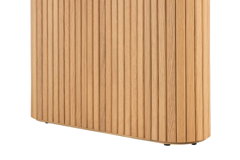 Noira Spisebord 220 cm Massiv Eik med 6 Gemmiano Spisestoler - Natur - Spisegrupper