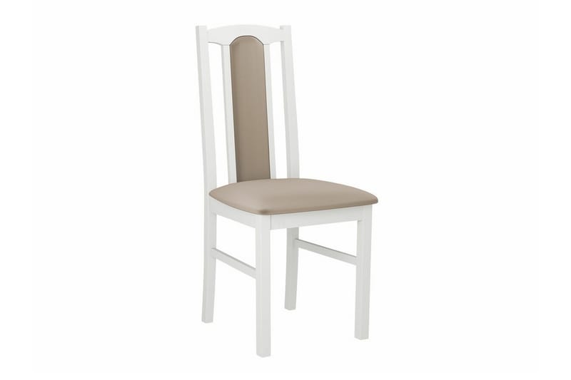 Patrickswell Spisegruppe - Hvit/Beige - Møbler - Bord - Spisegrupper
