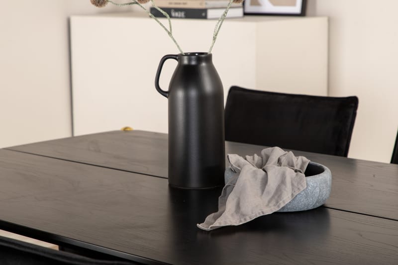 Pelle spisebord med 6 Pippi Spisestol - Møbler - Bord - Spisegrupper