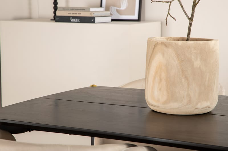 Pelle Spisebord med 6stk Berit Spisestol - Møbler - Bord - Spisegrupper