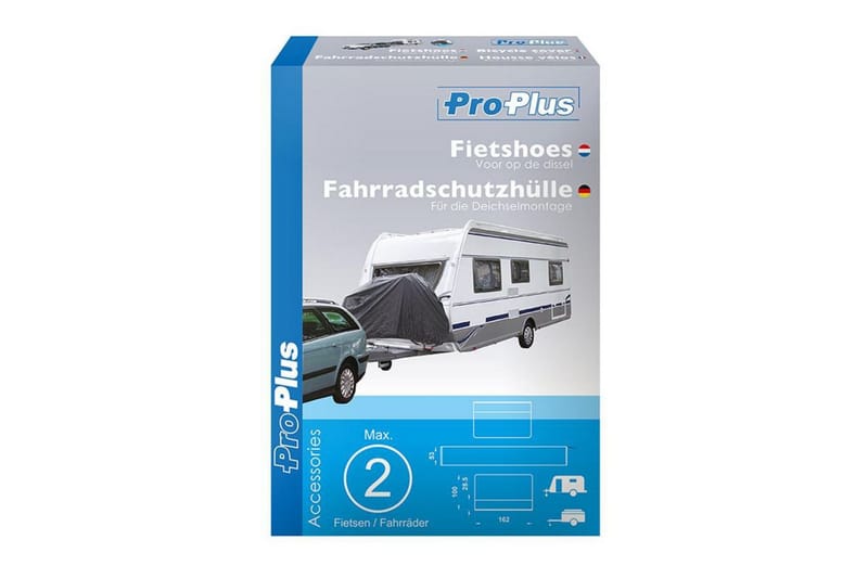ProPlus Sykkeltrekk for 2 sykler svart 330289 - Møbler - Bord - Spisegrupper