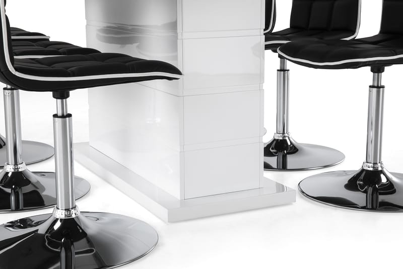 Ratliff Forlengningsbar Spisegruppe 180 cm m 6 Frida Stol - Møbler - Bord - Spisegrupper