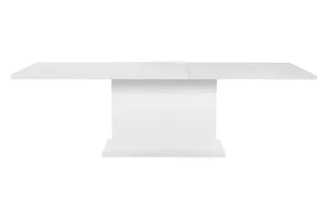 Ratliff Spisegruppe 180 cm + 4 Sorado Stoler - Hvit/Krom - Møbler - Bord - Spisegrupper