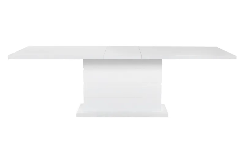 Ratliff Spisegruppe 180 cm + 8 Sorado Stoler - Hvit/Krom - Møbler - Bord - Spisegrupper