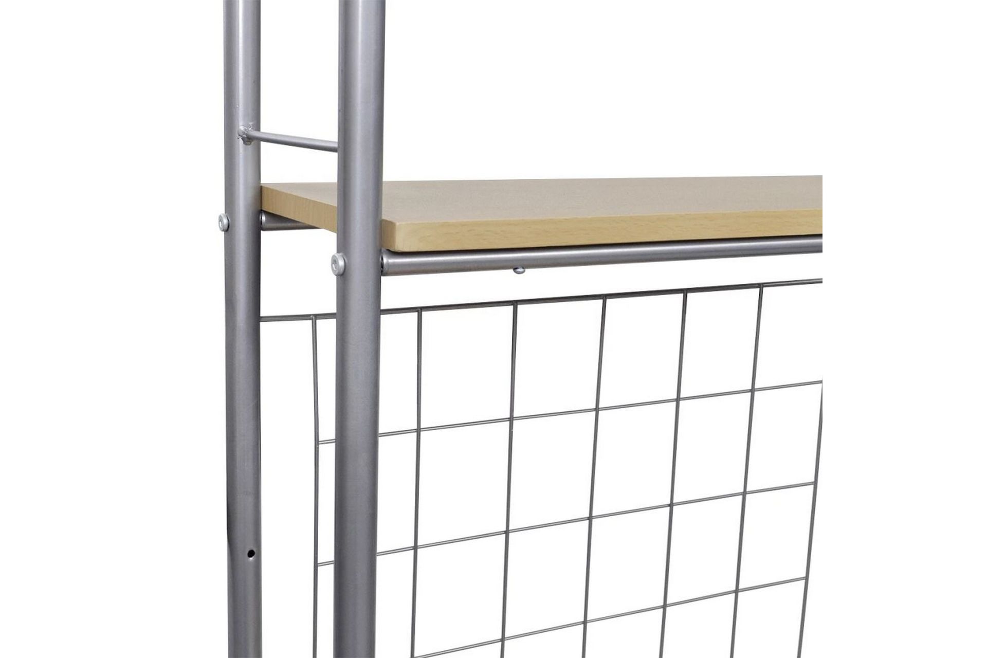 Sammenleggbar frokostbar med 2 stoler - Stål/Beige - Møbler - Bord - Spisegrupper