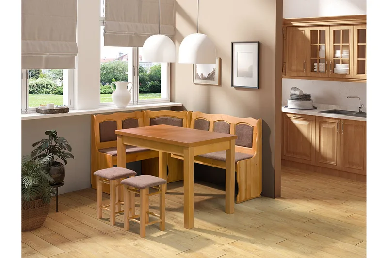 Sialana Kjøkkenmøbelsett - Or - Møbler - Bord - Spisegrupper