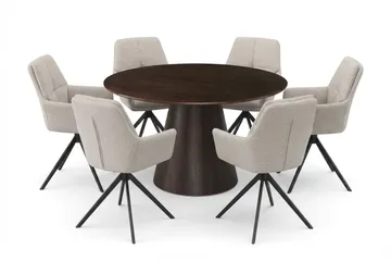130 cm - Mørk brun