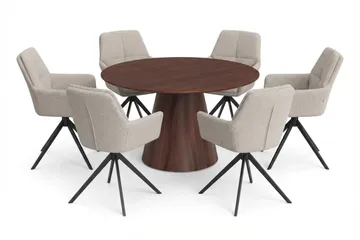 130 cm - Mørk brun