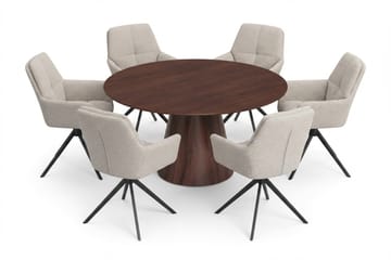 150 cm - Mørk brun