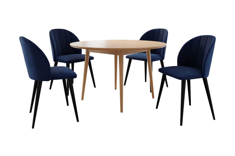 Spisegruppe - Blå - Møbler - Bord - Spisegrupper