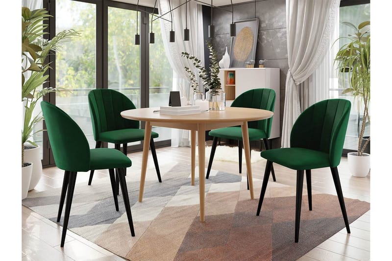 Spisegruppe - Grønn - Møbler - Bord - Spisegrupper