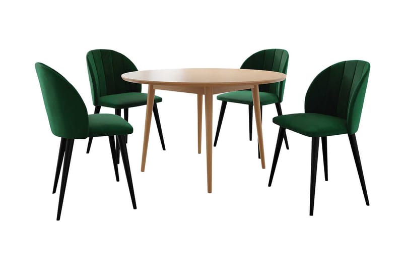 Spisegruppe - Grønn - Møbler - Bord - Spisegrupper