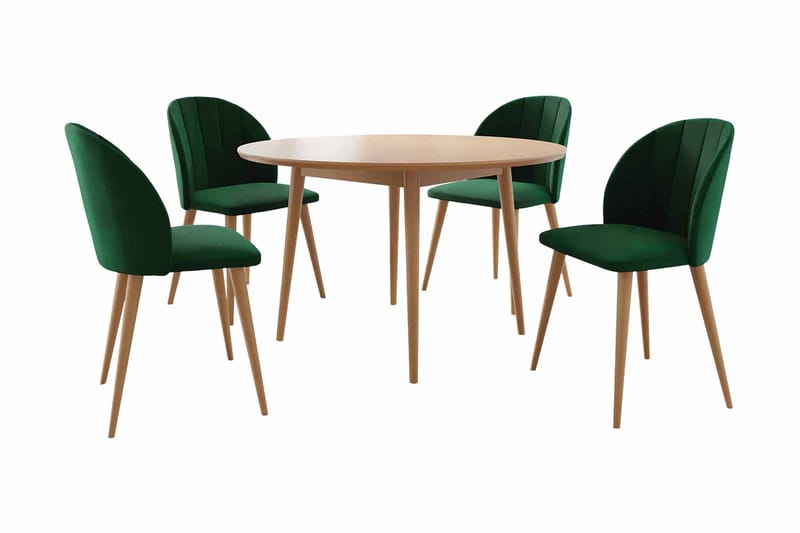 Spisegruppe - Grønn - Møbler - Bord - Spisegrupper