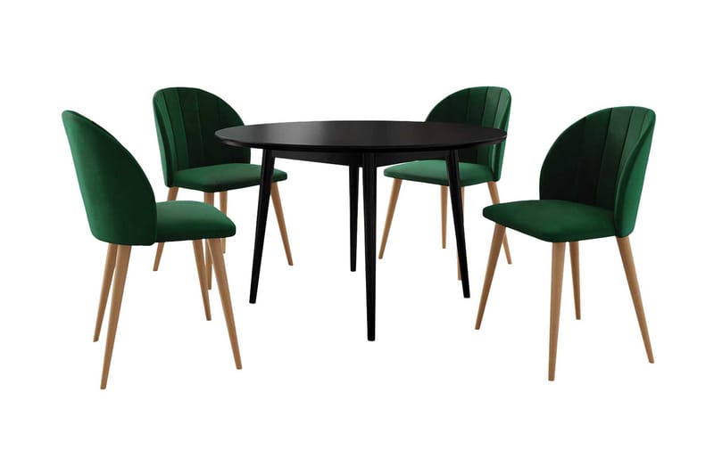 Spisegruppe - Grønn - Møbler - Bord - Spisegrupper