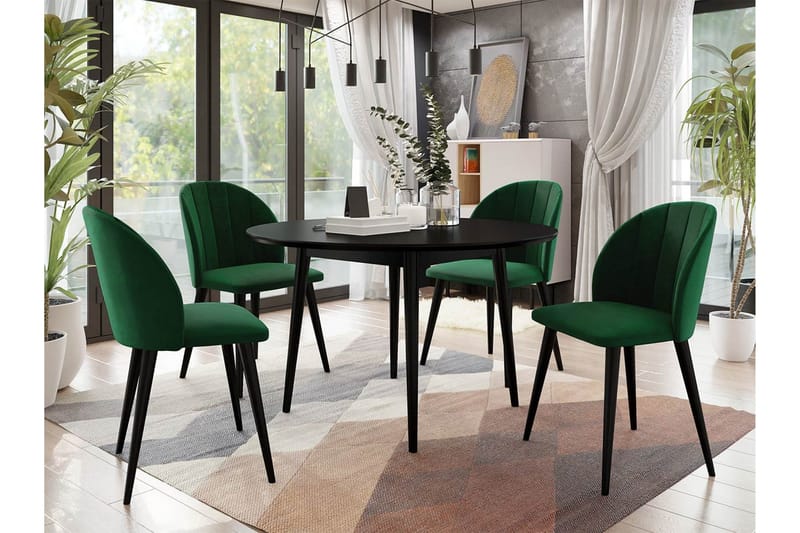 Spisegruppe - Grønn - Møbler - Bord - Spisegrupper