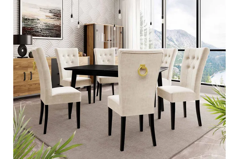 Spisegruppe - Rosa - Møbler - Bord - Spisegrupper