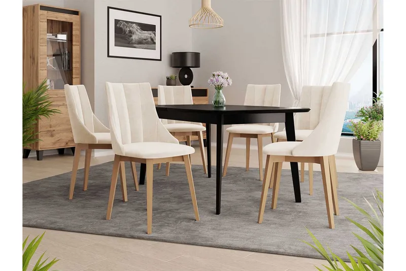 Spisegruppe - Rosa - Møbler - Bord - Spisegrupper