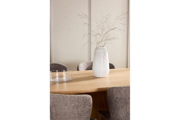 Spisegruppe Venture Home Spisegruppe Venture Home Stjärnö 200x90 cm natur med 6 stk. Astoria-stoler brun Natur - Møbler - Bord - Spisegrupper