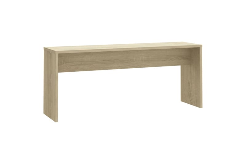 Spisestue 3 deler sonoma eik sponplate - Brun - Møbler - Bord - Spisegrupper