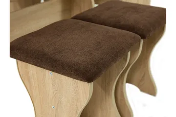 Thomas Kjøkkenmøbelsett - Beige / Hvit - Møbler - Bord - Spisegrupper