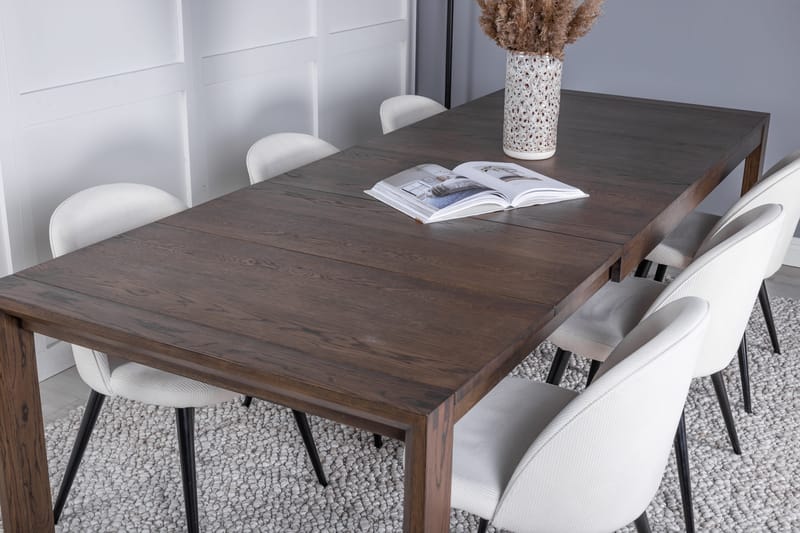 Torresolana Spisegruppe 170 cm + 6 stk Valera Spisestoler - Møbler - Bord - Spisegrupper