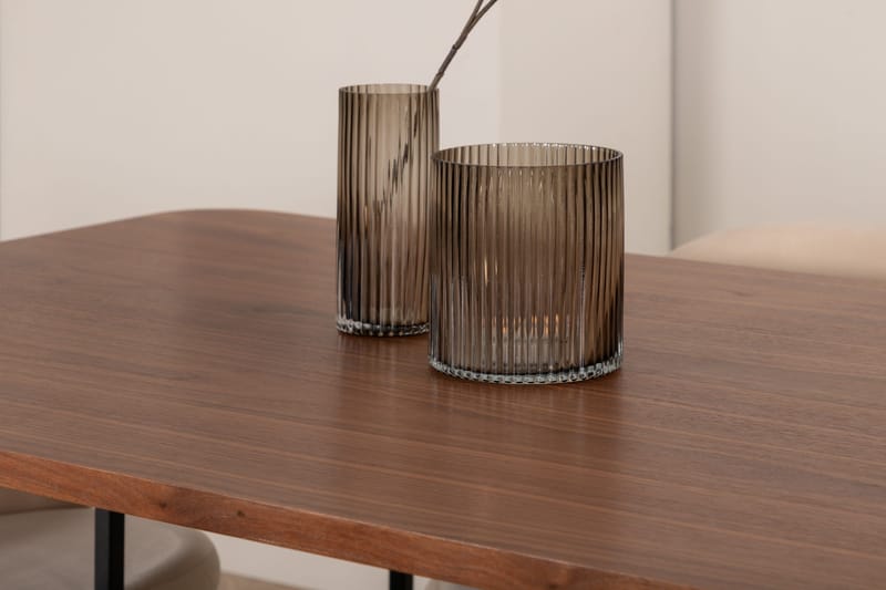 Uno Spisebord med 6stk Velvet Spisestol - Møbler - Bord - Spisegrupper