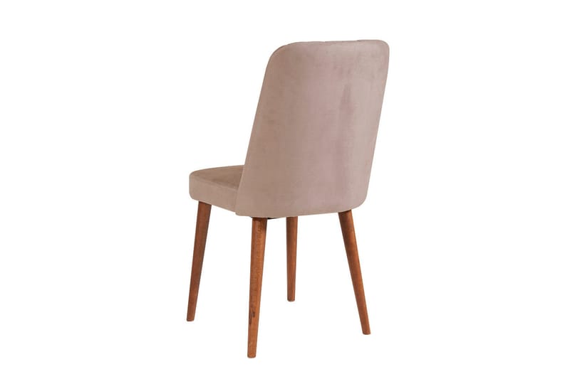 Valsot Forlengningsbar Spisegruppe 129 cm - Hvit/Mørkebrun - Møbler - Bord - Spisegrupper