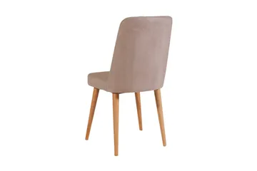Valsot Forlengningsbar Spisegruppe 129 cm - Natur/Grå/Brun - Møbler - Bord - Spisegrupper