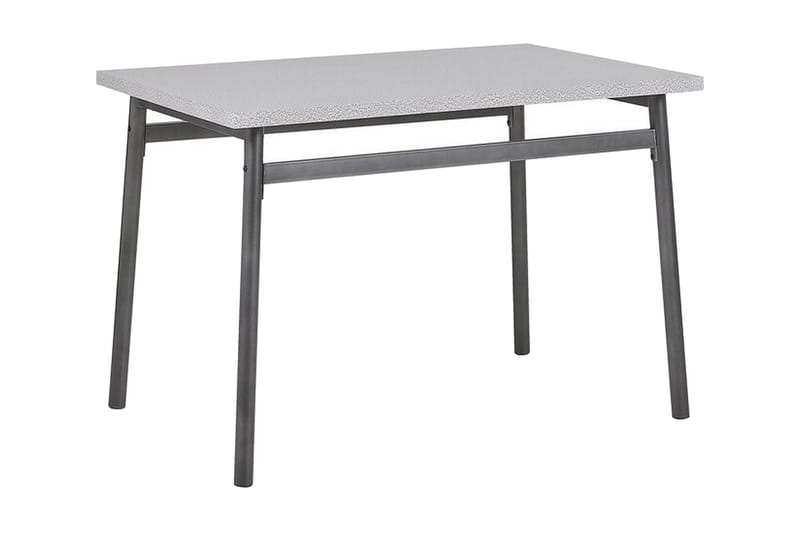 Velden Spisegruppe 110 cm Inkl. 4 Stoler - Grå / Svart - Møbler - Bord - Spisegrupper